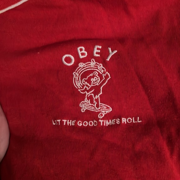 Red T-shirt from obey - Picture 2 of 3
